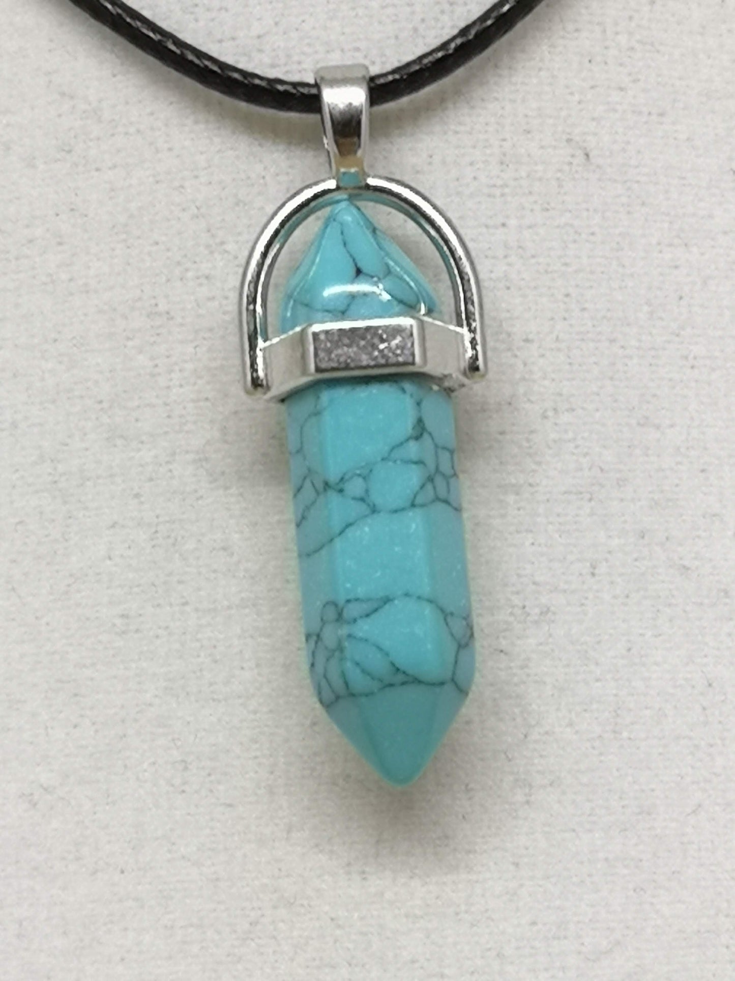 Stunning gem pendant necklace